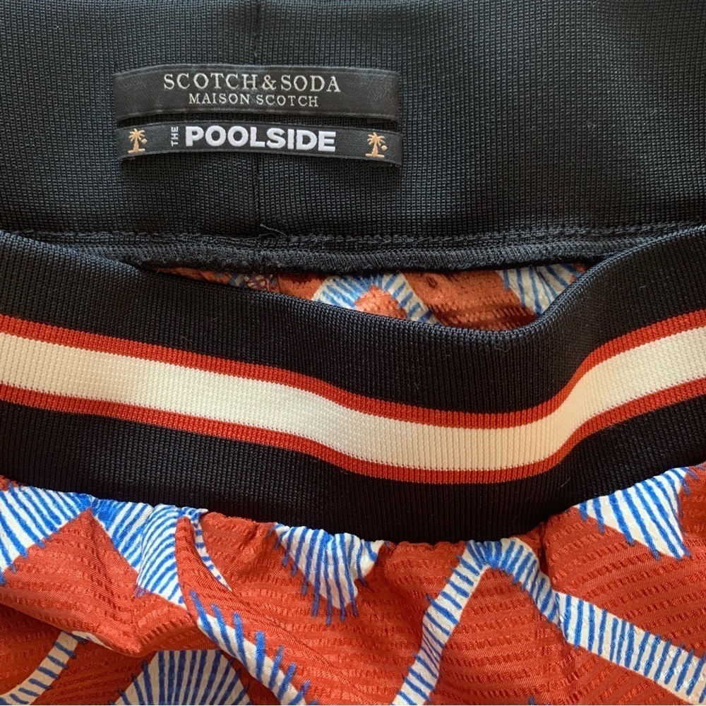 Anthropologie Scotch & Soda Everett Colorful Shorts Size L Rare‎ Find! - Picture 10 of 11